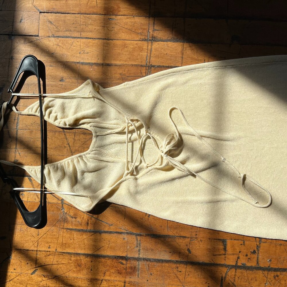 COPY - Size XL FP Beach Tan Knit Maxi Summer Dress